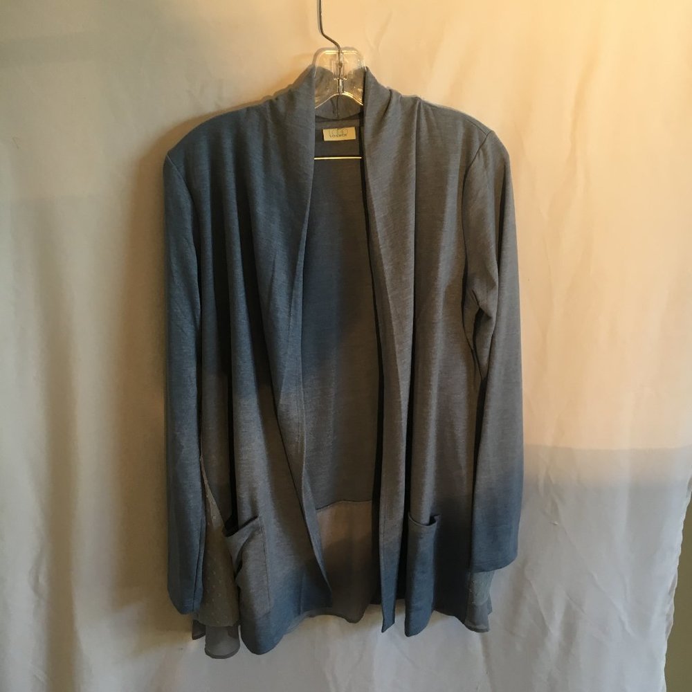 NWOT LOGO Lounge by Lori Goldstein Cardigan